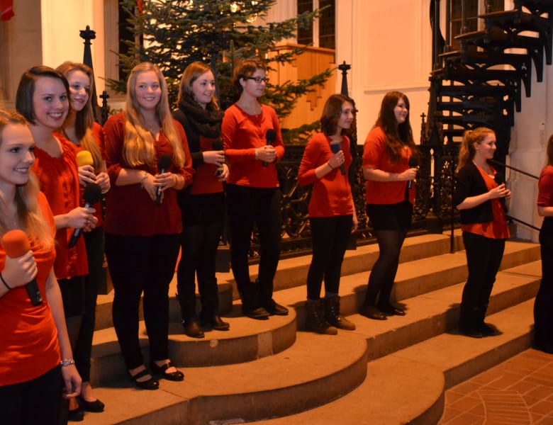 Souly beim Weihnachtskonzert des GaW