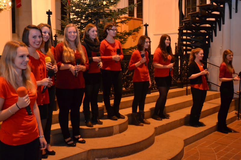 Souly beim Weihnachtskonzert des GaW