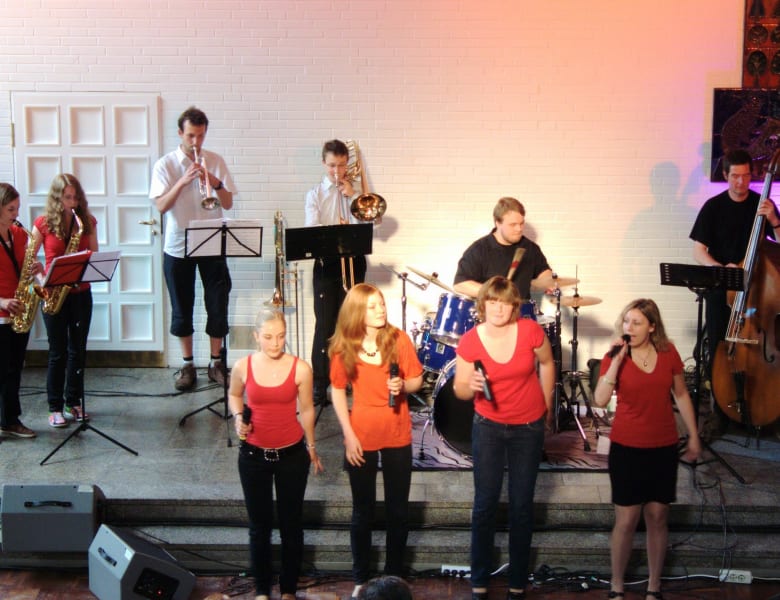 Auftritt beim Kirchentag in Bremen