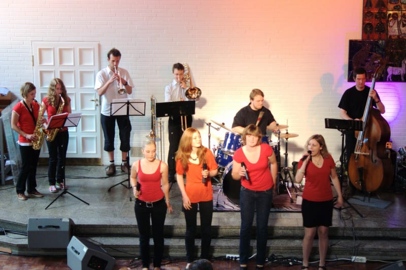 Auftritt beim Kirchentag in Bremen